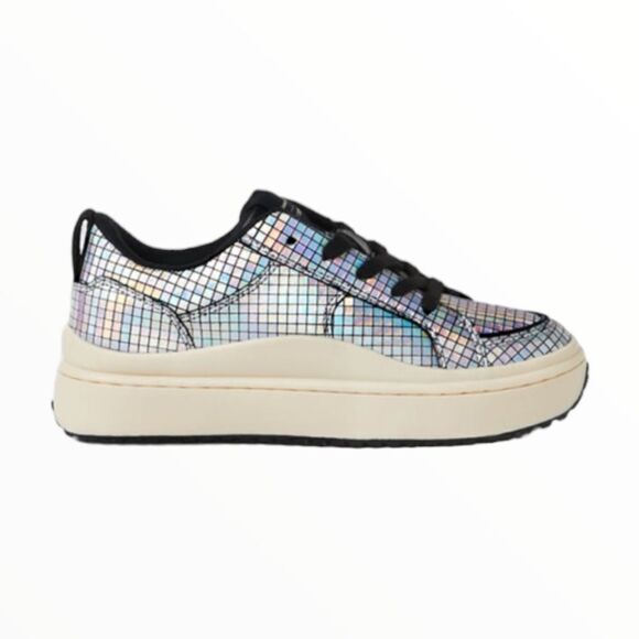 ZARA Kids | Silver | PATTERNED SNEAKERS - Picture 4 of 6